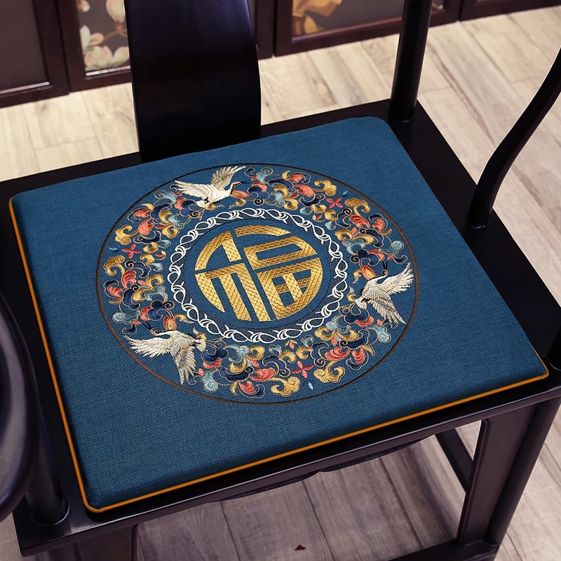 Custom Latest Embroidery Joyous Chinese Seat Cushion Sofa Dining Chair Armchair Pads Office Home Decor Anti-Slip Sitting Mat
Custom Latest Embroidery Joyous Chinese Seat Cushion Sofa Dining Chair Armchair Pads Office Home Decor Anti-Slip Sitting Mat