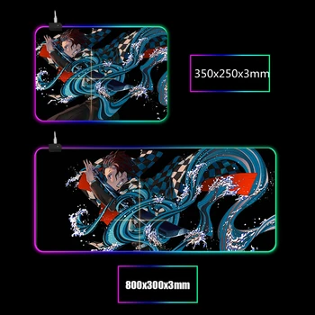 Anime Kimetsu no Yaiba USB Wired LED mouse pad Keyboard Mouse Pad game mouse pad mat With Backlit RGB mouse pad
Anime Kimetsu no Yaiba USB Wired LED mouse pad Keyboard Mouse Pad game mouse pad mat With Backlit RGB mouse pad