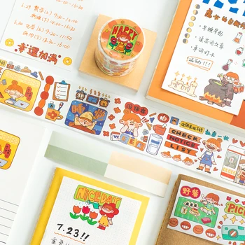 Cute characters and paper tape, funny text, cartoon hand account, small objects, decorative materials, stickers, kawaii supplies
Cute characters and paper tape, funny text, cartoon hand account, small objects, decorative materials, stickers, kawaii supplies