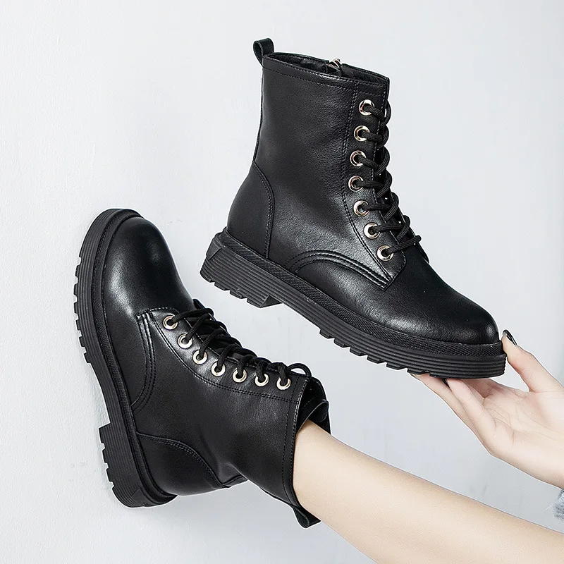 Sale Martin Boots Women's British-Style Short Boots Autumn And Winter Versatile WOMEN'S Shoes Online Celebrity Thick Bottomed Th
Sale Martin Boots Women's British-Style Short Boots Autumn And Winter Versatile WOMEN'S Shoes Online Celebrity Thick Bottomed Th