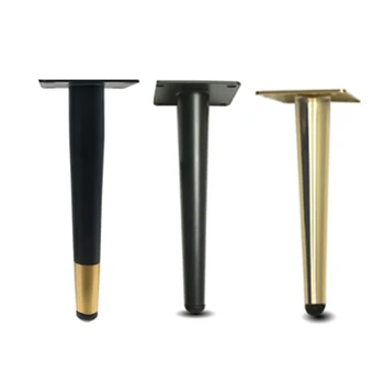 Furniture Leg Black Gold Vertical Support Foot Thickened Metal Feet Accessories For Wardrobe Sofa Chair Bed Bathroom Cabinet 
Furniture Leg Black Gold Vertical Support Foot Thickened Metal Feet Accessories For Wardrobe Sofa Chair Bed Bathroom Cabinet