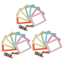 3Sets 6 Inches Paper Photo Frame Colorful Hanging Paper Picture Frame Wall Decorations with String and Clips
3Sets 6 Inches Paper Photo Frame Colorful Hanging Paper Picture Frame Wall Decorations with String and Clips