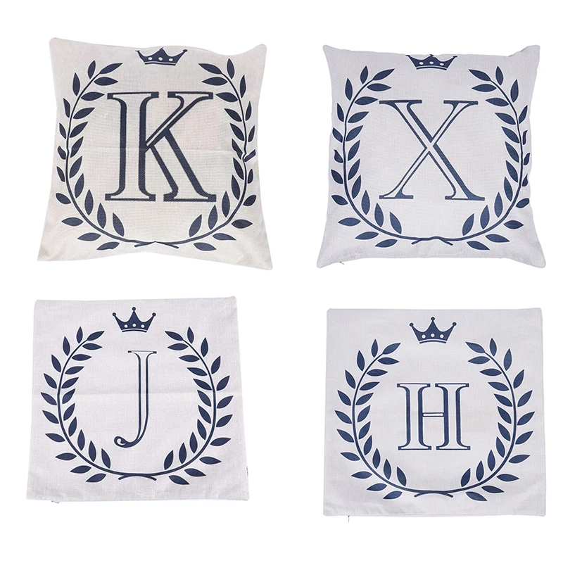 18 x 18 inch flax Throw Pillow Case Leaf Letters Pattern Decorative Square Cushion Cover
18 x 18 inch flax Throw Pillow Case Leaf Letters Pattern Decorative Square Cushion Cover