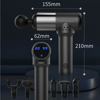 2020 New Mini Household Massager Electric Impact Grab Massage Gun Brushless Fascia Gun Massager Physiotherapy Massage 6 Gears 
2020 New Mini Household Massager Electric Impact Grab Massage Gun Brushless Fascia Gun Massager Physiotherapy Massage 6 Gears