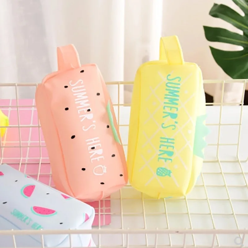 Silicone Pencil Case Small Fresh Lovely Large Capacity Student Pencils Cases Portable Pencil Bag Back To School Office Supplies
Silicone Pencil Case Small Fresh Lovely Large Capacity Student Pencils Cases Portable Pencil Bag Back To School Office Supplies