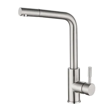 High Faucet Tap Stainless Steel Pull Out Modern Design Durable for Home Kitchen Sink LG66