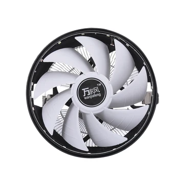 LED Light Hydraulic CPU Cooler Heatpipe Fans Quiet Heatsink Radiator for Intel/1156/1155/1151 /AMD
LED Light Hydraulic CPU Cooler Heatpipe Fans Quiet Heatsink Radiator for Intel/1156/1155/1151 /AMD