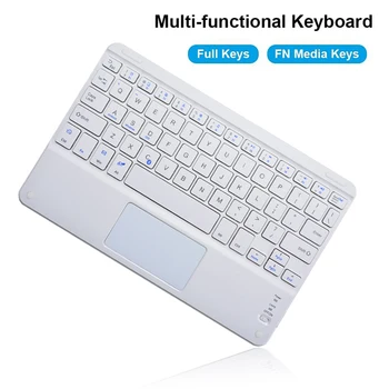 Mini Wireless bluetooth 3.0 Keyboard Slim Keyboard Touchpad for Tablet Laptop Support for IOS Android Windows System
Mini Wireless bluetooth 3.0 Keyboard Slim Keyboard Touchpad for Tablet Laptop Support for IOS Android Windows System