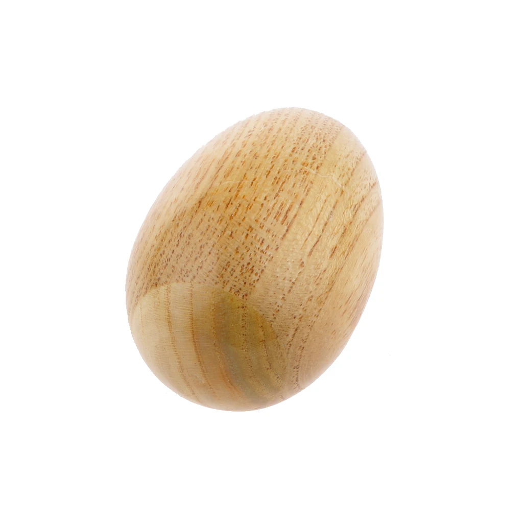 6 Pieces Handcrafted Wooden Egg Shaker Instrument Rattle Toy for Children 6 Pieces Handcrafted Wooden Egg Shaker Instrument Rattle Toy for Children