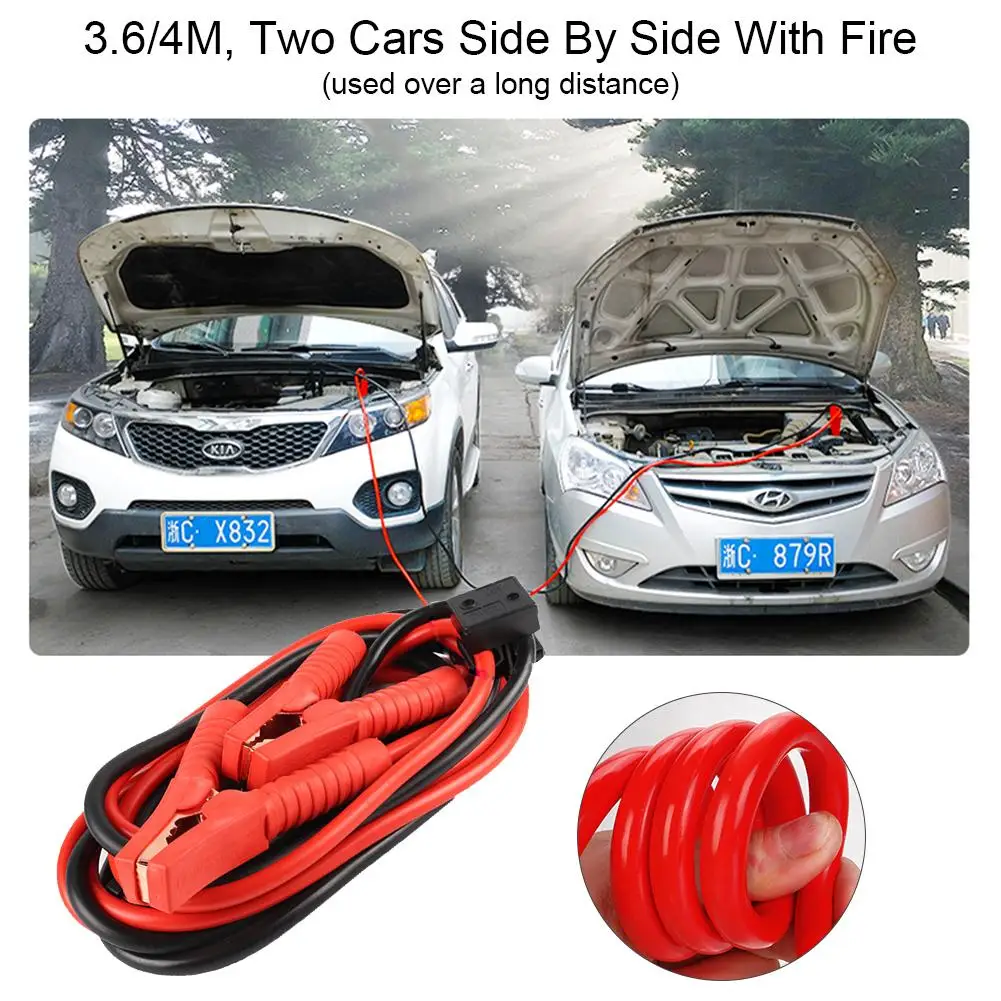Car Jumper Cables 2000A 3M Welding Battery Pure Copper Flexible Cable Tinned Copper Cable Lug Terminal Connector Car Accessories
Car Jumper Cables 2000A 3M Welding Battery Pure Copper Flexible Cable Tinned Copper Cable Lug Terminal Connector Car Accessories
