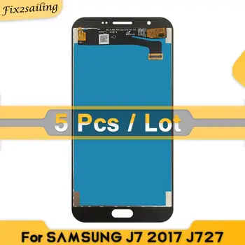 (5Pcs/lot) New Super LCD Display 100% Tested Working Touch Screen Assembly For Samsung Galaxy J7 J727 2017 SM-J727P J727V J727A
(5Pcs/lot) New Super LCD Display 100% Tested Working Touch Screen Assembly For Samsung Galaxy J7 J727 2017 SM-J727P J727V J727A