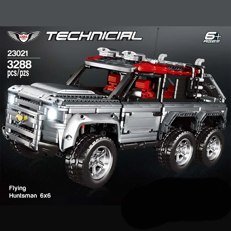 MOC Technic Series Off-Road Vehicle Land Car Rover Defende SUV Model Kit Building Blocks Bricks Kids Toys Compatible with 42110
MOC Technic Series Off-Road Vehicle Land Car Rover Defende SUV Model Kit Building Blocks Bricks Kids Toys Compatible with 42110