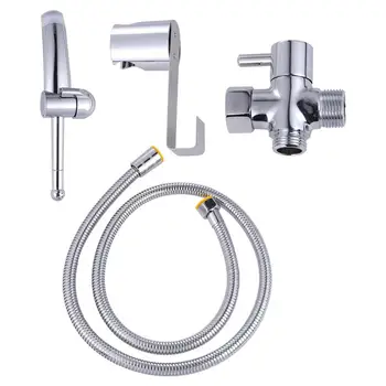 4Pcs Toilet Spray Bidets Handheld Female Bidet Pressure Boost Washing Toilet Shower Head (Silver)
4Pcs Toilet Spray Bidets Handheld Female Bidet Pressure Boost Washing Toilet Shower Head (Silver)