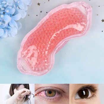 Reusable Gel Eye Mask Beads for Hot Cold Therapy Soothing Relaxing Beauty Gel Eye Mask Sleeping Ice Goggles Sleeping Mask 
Reusable Gel Eye Mask Beads for Hot Cold Therapy Soothing Relaxing Beauty Gel Eye Mask Sleeping Ice Goggles Sleeping Mask