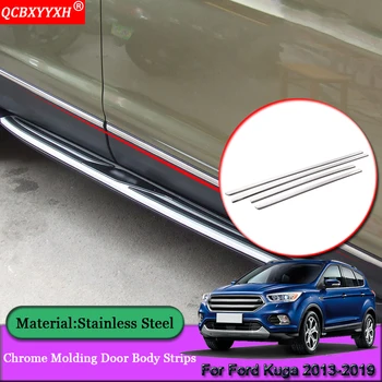 Car Styling Stainless Steel Molding Car Door Body Decoration Strips Sequins Stickers Accessories For Ford Kuga Escape 2013-2019
Car Styling Stainless Steel Molding Car Door Body Decoration Strips Sequins Stickers Accessories For Ford Kuga Escape 2013-2019