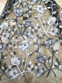 african tulle mesh lace fabric nice looking S-123611 Embroidered french lace with flower 
african tulle mesh lace fabric nice looking S-123611 Embroidered french lace with flower