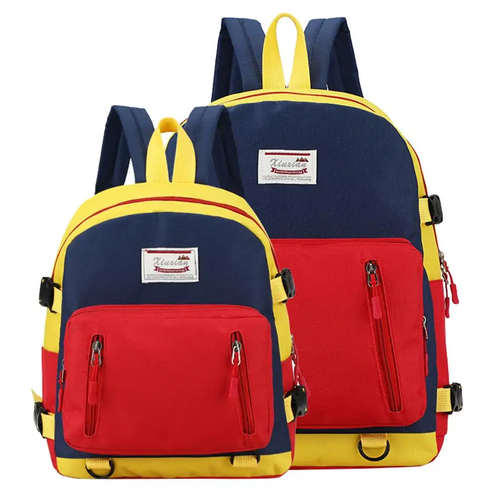 Fashion Women Backpack Nylon Casual Collar Color Wild School Bag Travel Backpack for Teenage Parent-child Bag mochila 
Fashion Women Backpack Nylon Casual Collar Color Wild School Bag Travel Backpack for Teenage Parent-child Bag mochila