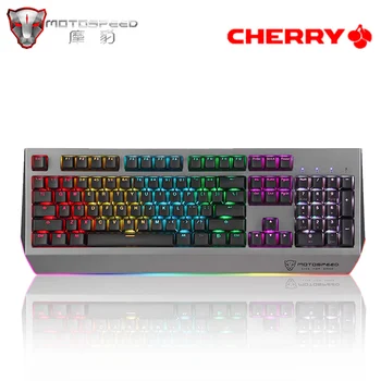 MOTOSPEED CK99 Gaming Mechanical Keyboard Cherry Red Switch RGB backlight Anti-ghosting 104 keys USB Wired keyboard For gamers
MOTOSPEED CK99 Gaming Mechanical Keyboard Cherry Red Switch RGB backlight Anti-ghosting 104 keys USB Wired keyboard For gamers