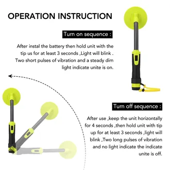 Handheld Portable Metal Detector High Sensitivity Metal Detecting 5 Meters LCD Display Three Detection Modes Metal Locator
Handheld Portable Metal Detector High Sensitivity Metal Detecting 5 Meters LCD Display Three Detection Modes Metal Locator