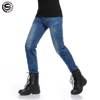 Motorcycle Jeans Trousers Pants Men Motorcycle Jeans Denim Biker Blue Trousers Combat Pants With 4pcs Protector Pads For komine
Motorcycle Jeans Trousers Pants Men Motorcycle Jeans Denim Biker Blue Trousers Combat Pants With 4pcs Protector Pads For komine