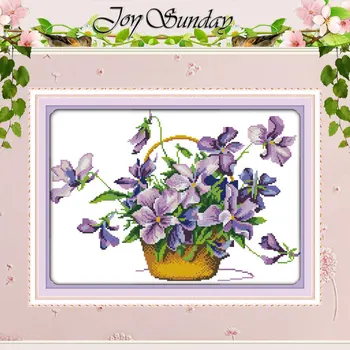 Free Ship Purple Flowers Counted Cross Stitch Chinese Cross Stitch 11CT 14CT Cross-Stitch Kits Handmade Embroidery Needlework
Free Ship Purple Flowers Counted Cross Stitch Chinese Cross Stitch 11CT 14CT Cross-Stitch Kits Handmade Embroidery Needlework