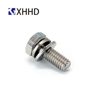 M5 M6 M8 M10 Hex Head Machine Screw Metric Thread Hexagonal Flat Spring Lock Washer Bolt 304 Stainless Steel
M5 M6 M8 M10 Hex Head Machine Screw Metric Thread Hexagonal Flat Spring Lock Washer Bolt 304 Stainless Steel