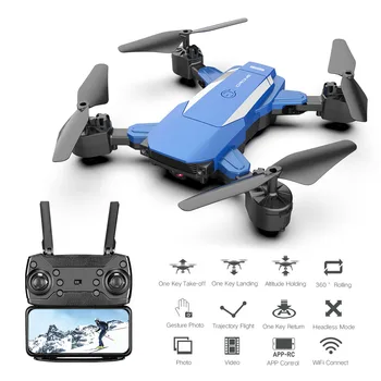 AHOHA RC Drone With 4K HD Camera Selfie Wifi Quadrocopter Hovering Foldable Quadcopter RC Helicopter Toy Dron for beginner Gift
AHOHA RC Drone With 4K HD Camera Selfie Wifi Quadrocopter Hovering Foldable Quadcopter RC Helicopter Toy Dron for beginner Gift
