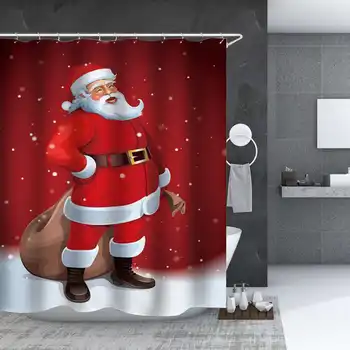 Bathroom Non-slip Waterproof Christmas Bathroom Carpet Toilet Cover Mat Washable Shower Curtain Bathroom Mat Set hot
Bathroom Non-slip Waterproof Christmas Bathroom Carpet Toilet Cover Mat Washable Shower Curtain Bathroom Mat Set hot