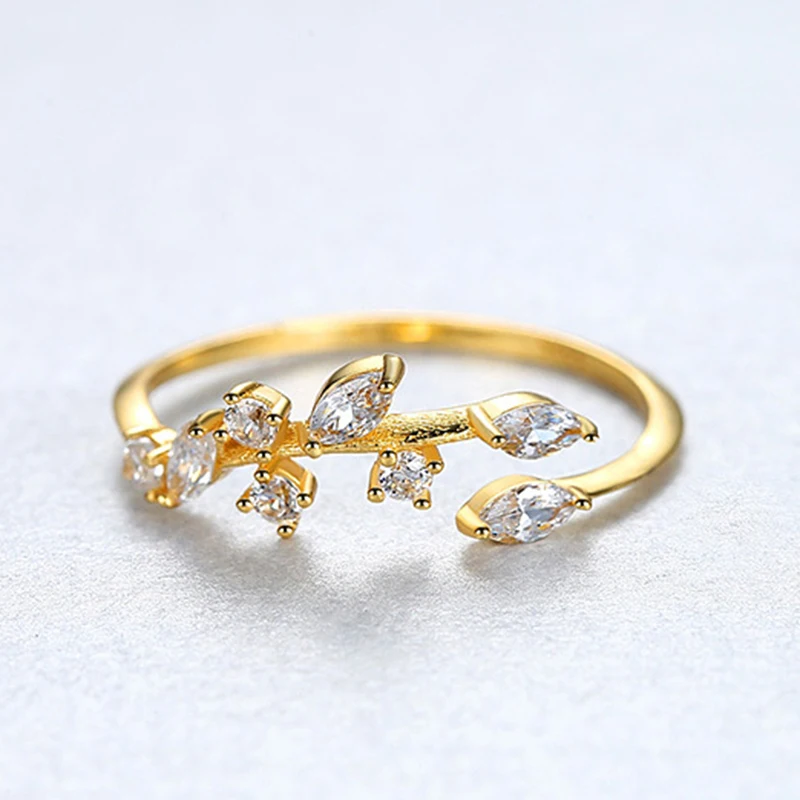 Doreen Box 925 Sterling Silver Ring Open Ring Gold Color Creative Tree Vine Ring Birthday Gift Wedding Jewelry for Women 1PC
Doreen Box 925 Sterling Silver Ring Open Ring Gold Color Creative Tree Vine Ring Birthday Gift Wedding Jewelry for Women 1PC