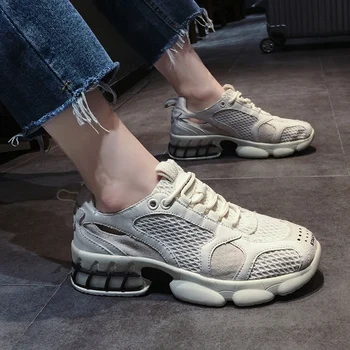European women's shoes autumn 2020 new fashion breathable mesh casual shoes students thick bottom increased sports shoes
European women's shoes autumn 2020 new fashion breathable mesh casual shoes students thick bottom increased sports shoes
