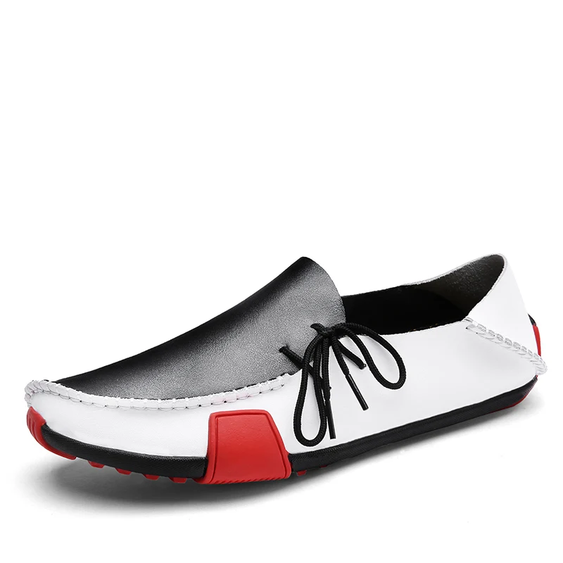 2020 New Leather Mens Loafers Fashion Shoes Handmade Moccasins Soft Leather Slip on Men's Boat Shoe
2020 New Leather Mens Loafers Fashion Shoes Handmade Moccasins Soft Leather Slip on Men's Boat Shoe