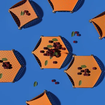 Nordic Art Metal Fruit Tray Modern Living Room Dining Table Iron Hollow Fruit Basket Household Cosmetics Small Items Storage Box
Nordic Art Metal Fruit Tray Modern Living Room Dining Table Iron Hollow Fruit Basket Household Cosmetics Small Items Storage Box