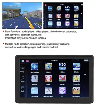 7 Inch Car Music Radio Player 256MB 8G HD Touch Screen Portable Car GPS Navigator Map Music Radio Player Navigator
7 Inch Car Music Radio Player 256MB 8G HD Touch Screen Portable Car GPS Navigator Map Music Radio Player Navigator