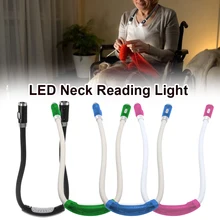 LED Creative Hanging Neck Reading Light Hands Free Reading Lamp with 3 Levels Brightness Flexible Arms for Reading Working
LED Creative Hanging Neck Reading Light Hands Free Reading Lamp with 3 Levels Brightness Flexible Arms for Reading Working