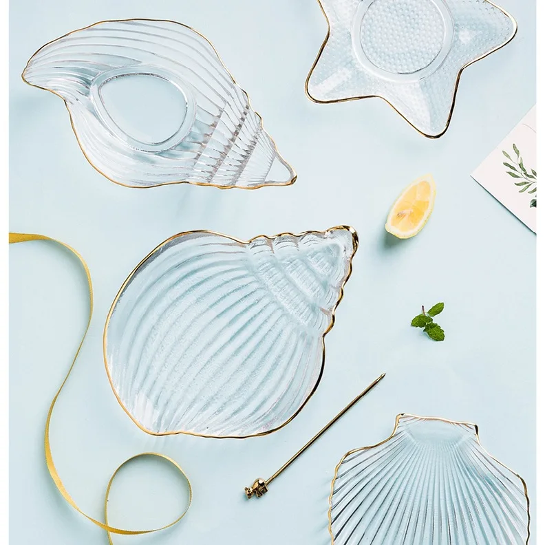 Phnom Penh Glass Bowl Shell Star Conch Shape Geometry Tableware Dinner Plate Dish Glass Dessert Plate For Home Kitchen Decor
Phnom Penh Glass Bowl Shell Star Conch Shape Geometry Tableware Dinner Plate Dish Glass Dessert Plate For Home Kitchen Decor