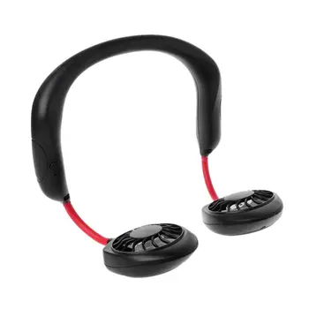 Mini Portable USB Rechargeable Hand Free Neckband Style Dual Cooling Lazy Fan for Student Home School Office Use Supplies F42B
Mini Portable USB Rechargeable Hand Free Neckband Style Dual Cooling Lazy Fan for Student Home School Office Use Supplies F42B