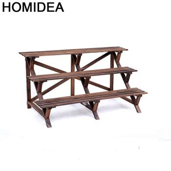 

For Huerto Urbano Madera Varanda Saksi Standi Estanteria Escalera Dekoration Outdoor Balcony Shelf Stojak Na Kwiaty Flower Stand