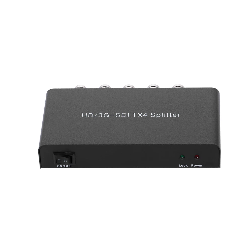 SDI 1X4 Splitter Video Converter 3G/HD/SDI Repeater Distribution Extender Wide Volatge Input Lossless Transmission for Projector
SDI 1X4 Splitter Video Converter 3G/HD/SDI Repeater Distribution Extender Wide Volatge Input Lossless Transmission for Projector