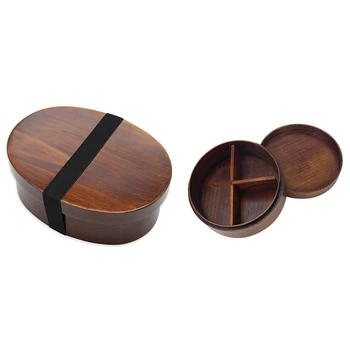 2 Pcs Wooden Lunch Boxs Food Containers Japanese Style Bento Lunchbox , 17.5X 13 X 6.5 cm & 15 X 15 X 6cm
2 Pcs Wooden Lunch Boxs Food Containers Japanese Style Bento Lunchbox , 17.5X 13 X 6.5 cm & 15 X 15 X 6cm