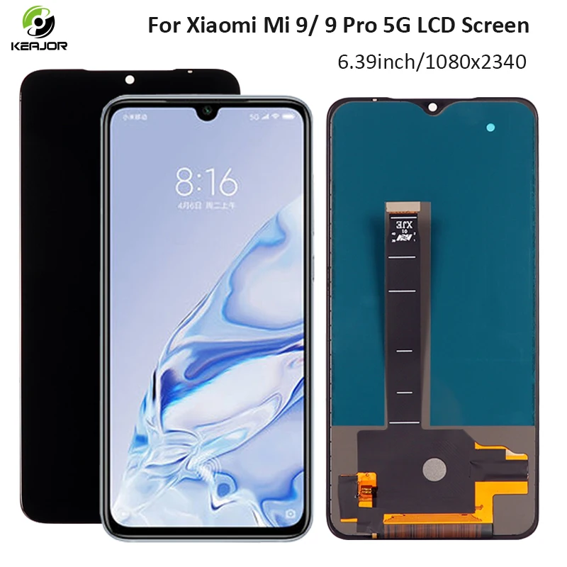 6.39" Display For Xiaomi Mi 9 Pro 5G LCD Display Touch Screen New Digitizer Replacement Parts LCD For Xiaomi Mi 9 Mi9 Display
6.39" Display For Xiaomi Mi 9 Pro 5G LCD Display Touch Screen New Digitizer Replacement Parts LCD For Xiaomi Mi 9 Mi9 Display