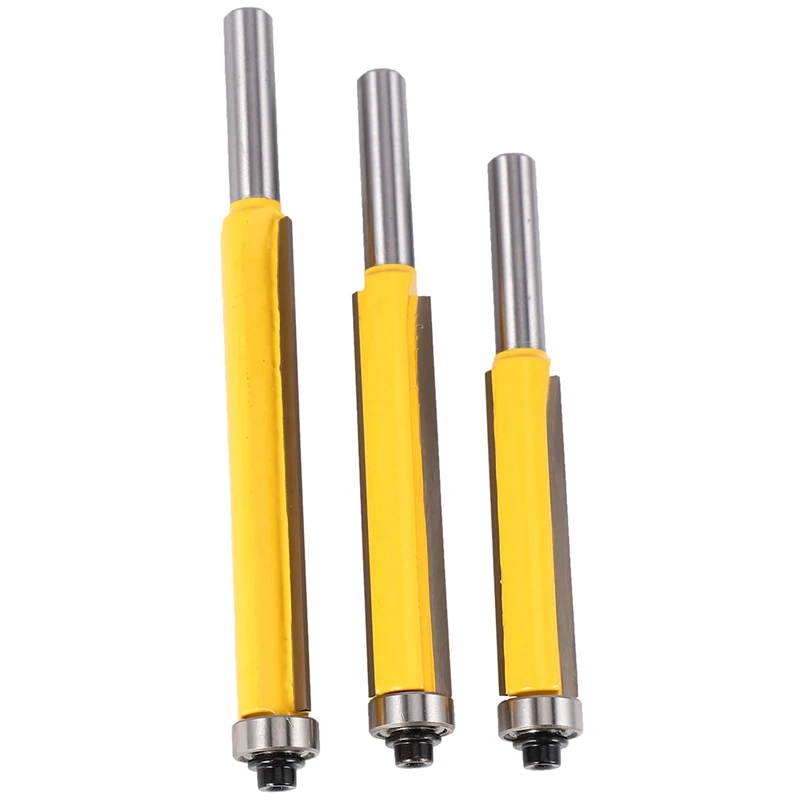 8Mm Shank Flush Trim Router Bit With Bearing For Wood Template Pattern Bit Tungsten Carbide Milling Cutter For Woodworking Milli
8Mm Shank Flush Trim Router Bit With Bearing For Wood Template Pattern Bit Tungsten Carbide Milling Cutter For Woodworking Milli