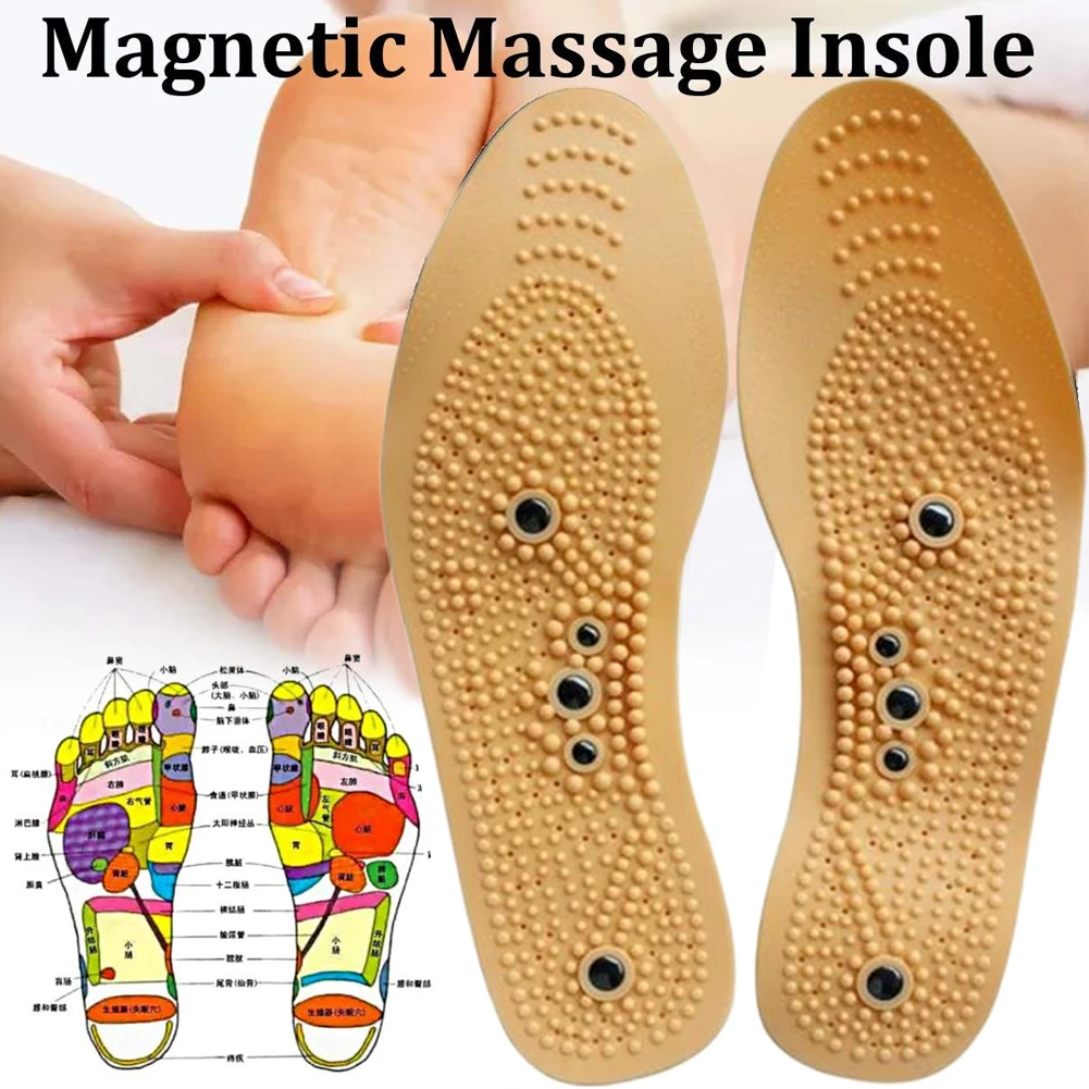 1 Pair Health Care Breathable Reflexology Unisex Weight Loss Promote Foot Therapy Cutable Magnetic Massaging Shoe Insole
1 Pair Health Care Breathable Reflexology Unisex Weight Loss Promote Foot Therapy Cutable Magnetic Massaging Shoe Insole