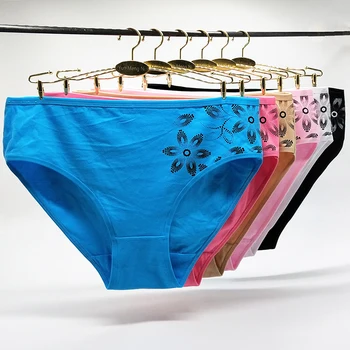 Wholesale Color Women Plus Size 2XL 3XL 4XLWomen's Clothing High-Rise Solid Cotton Briefs Panties 89313 
Wholesale Color Women Plus Size 2XL 3XL 4XLWomen's Clothing High-Rise Solid Cotton Briefs Panties 89313