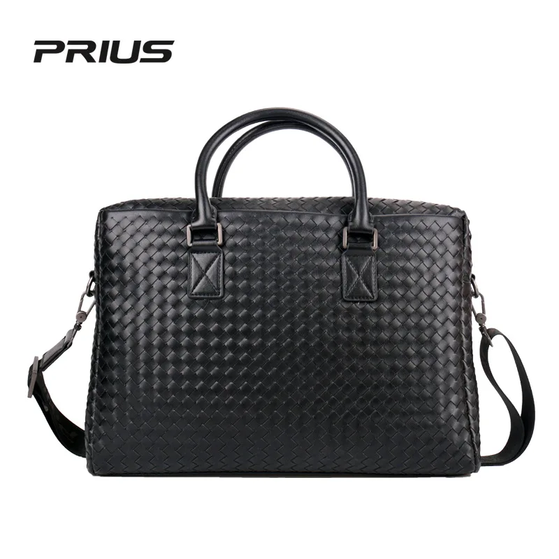 Briefcase New Style MEN'S Handbag Large Capacity Computer Bag Hand-woven Men's Bag Cross Border for a Generation of Fat
Briefcase New Style MEN'S Handbag Large Capacity Computer Bag Hand-woven Men's Bag Cross Border for a Generation of Fat