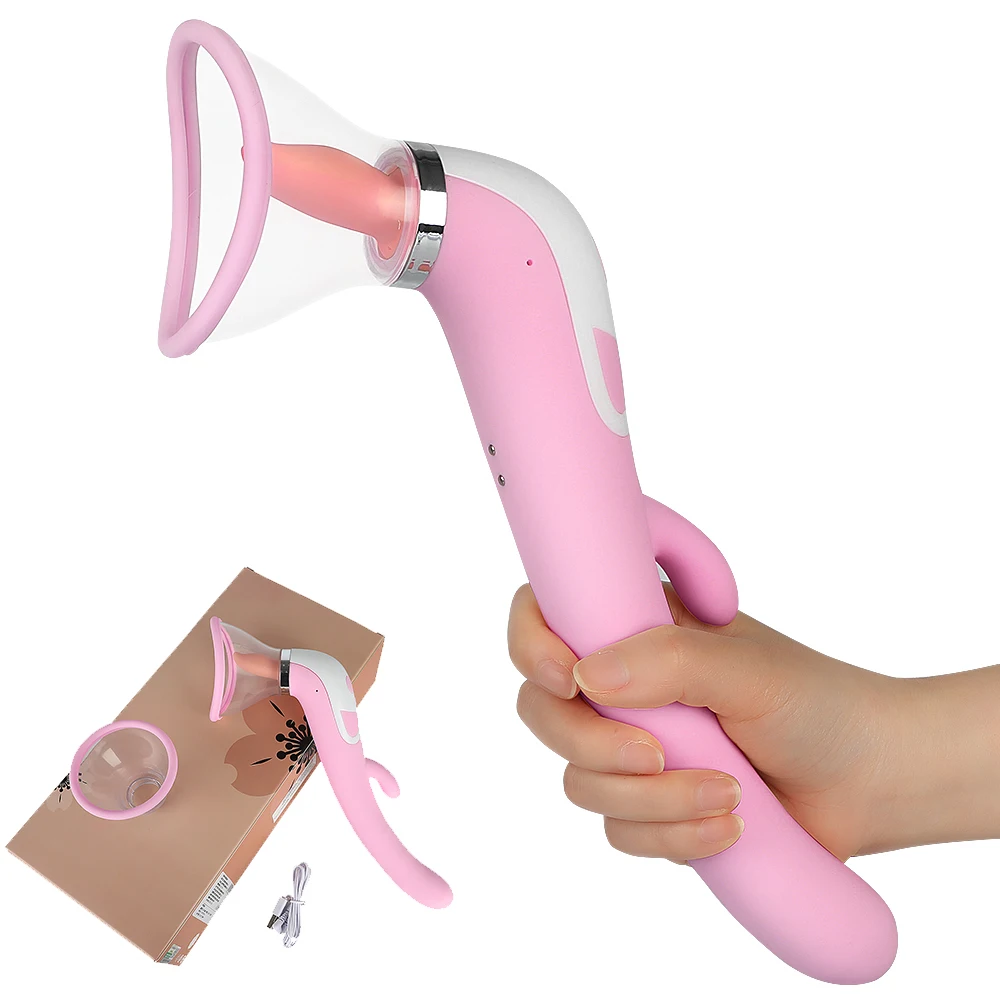 Vibromasseur gode pour femme, suceur de mamelon chauffant, Oral serré, léchage du Clitoris, stimule la masturbation, jouets sexuels érotiques pour femme 6