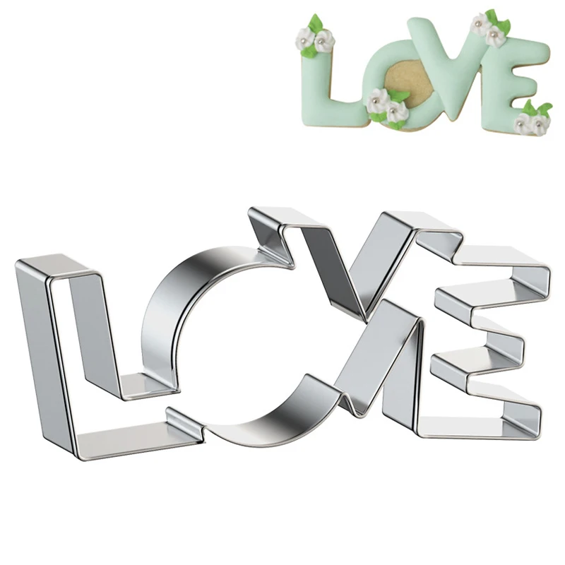 1pc Novelty Love Shape Cookie Cutter Stainless Steel DIY Biscuit Mold Home Baking Moulds
1pc Novelty Love Shape Cookie Cutter Stainless Steel DIY Biscuit Mold Home Baking Moulds