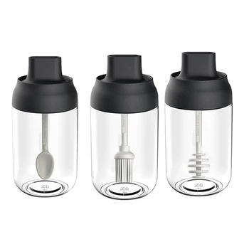 Empty Storage Jars Useful Portable Convenient Seasoning Container Spice Storage Jars Empty Bottle for Home Restaurant Kitchen
Empty Storage Jars Useful Portable Convenient Seasoning Container Spice Storage Jars Empty Bottle for Home Restaurant Kitchen