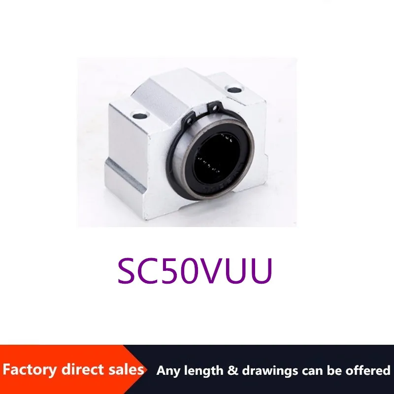 1 шт. SCV50UU линейный подшипниковый блок DIY линейные подшипники скольжения CNC 3D