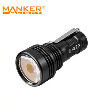 Manker MC13 Pocket Ultra-Throw Flashlight with NM1 LED (White/Green/Red/blue Light option)+Type-C USB Rechargeable 18350 Battery
Manker MC13 Pocket Ultra-Throw Flashlight with NM1 LED (White/Green/Red/blue Light option)+Type-C USB Rechargeable 18350 Battery