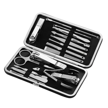 16-In-1 Pedicure & Manicure Tool Kit Portable Nail Clippers Set with Acne Needle Nail File Trimmer Eyebrow Scissors Dead Skin
16-In-1 Pedicure & Manicure Tool Kit Portable Nail Clippers Set with Acne Needle Nail File Trimmer Eyebrow Scissors Dead Skin